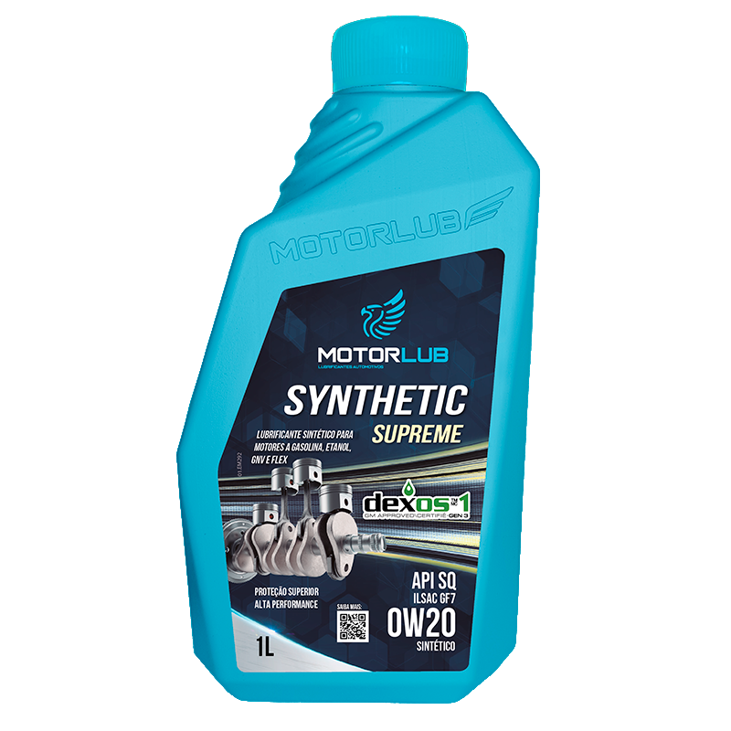 MOTORLUB SYNTHETIC 0W20 SQ