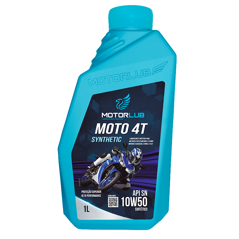 Motorlub Sintético 10W50 Moto 4T SN