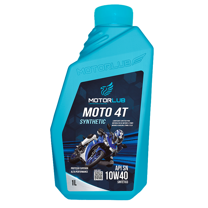 Motorlub Sintético 10W40 Moto 4T API SN