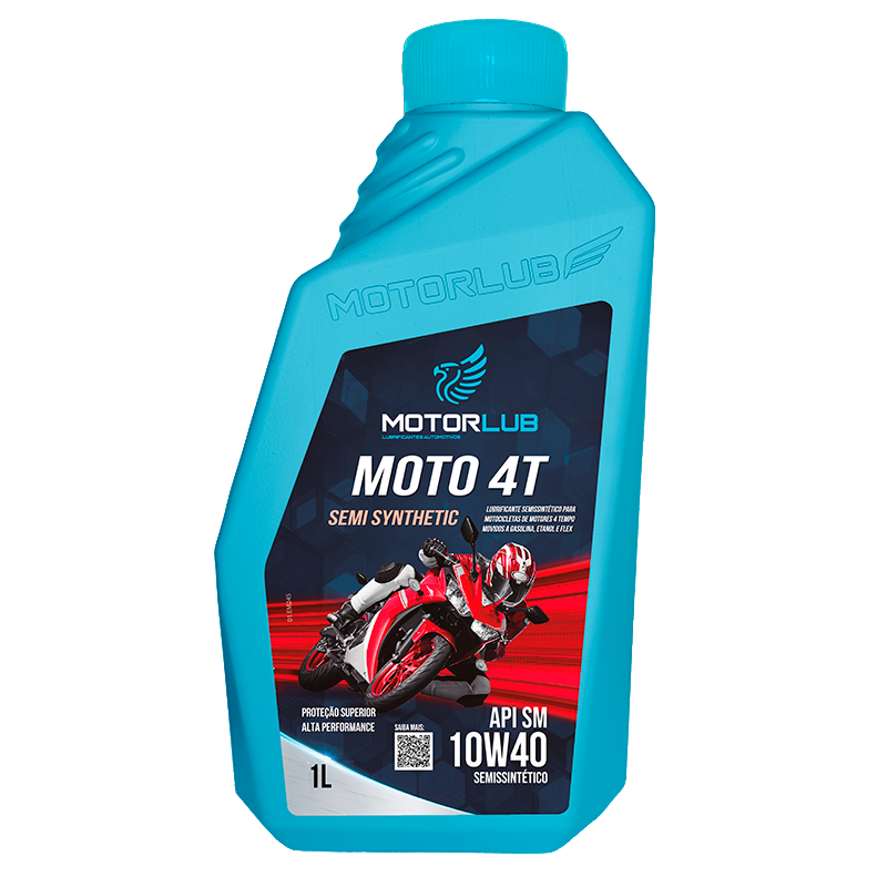 Motorlub Sintético 10W40 Moto 4T API SM