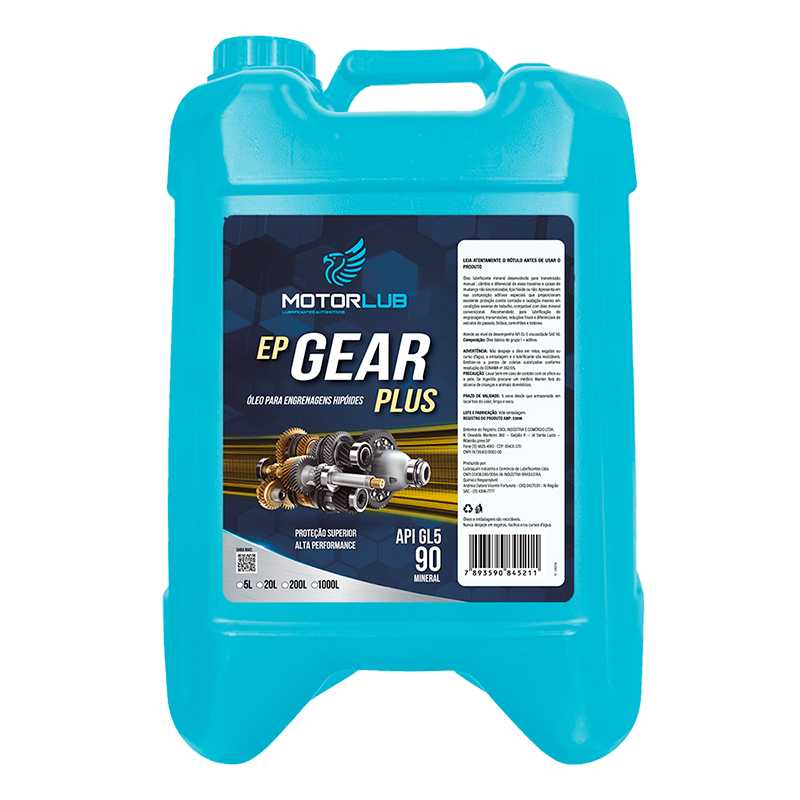 Motorlub GEAR PLUS 90 GL5 20L